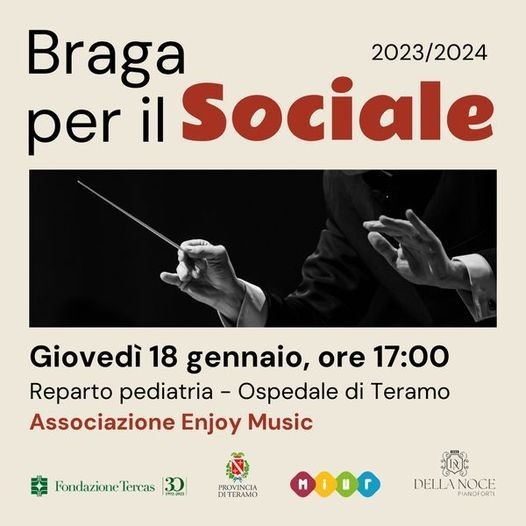 Braga per il Sociale - reparto Pediatria- Ospedale di Teramo