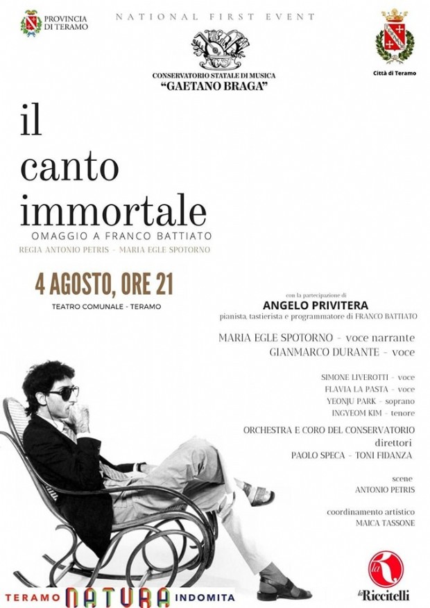 "Il canto immortale"- Omaggio a Franco Battiato
